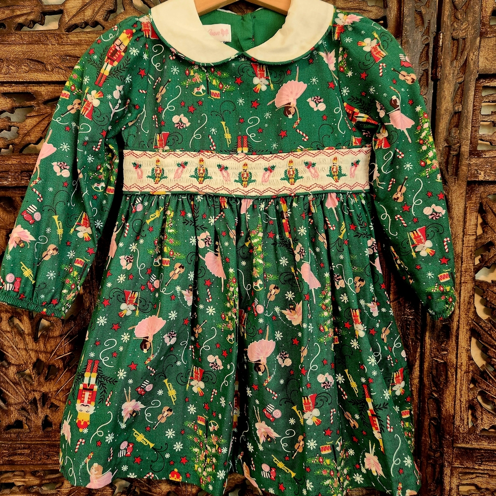Bonnie Jean Christmas/ Holiday Nutcracker Dress, 2T